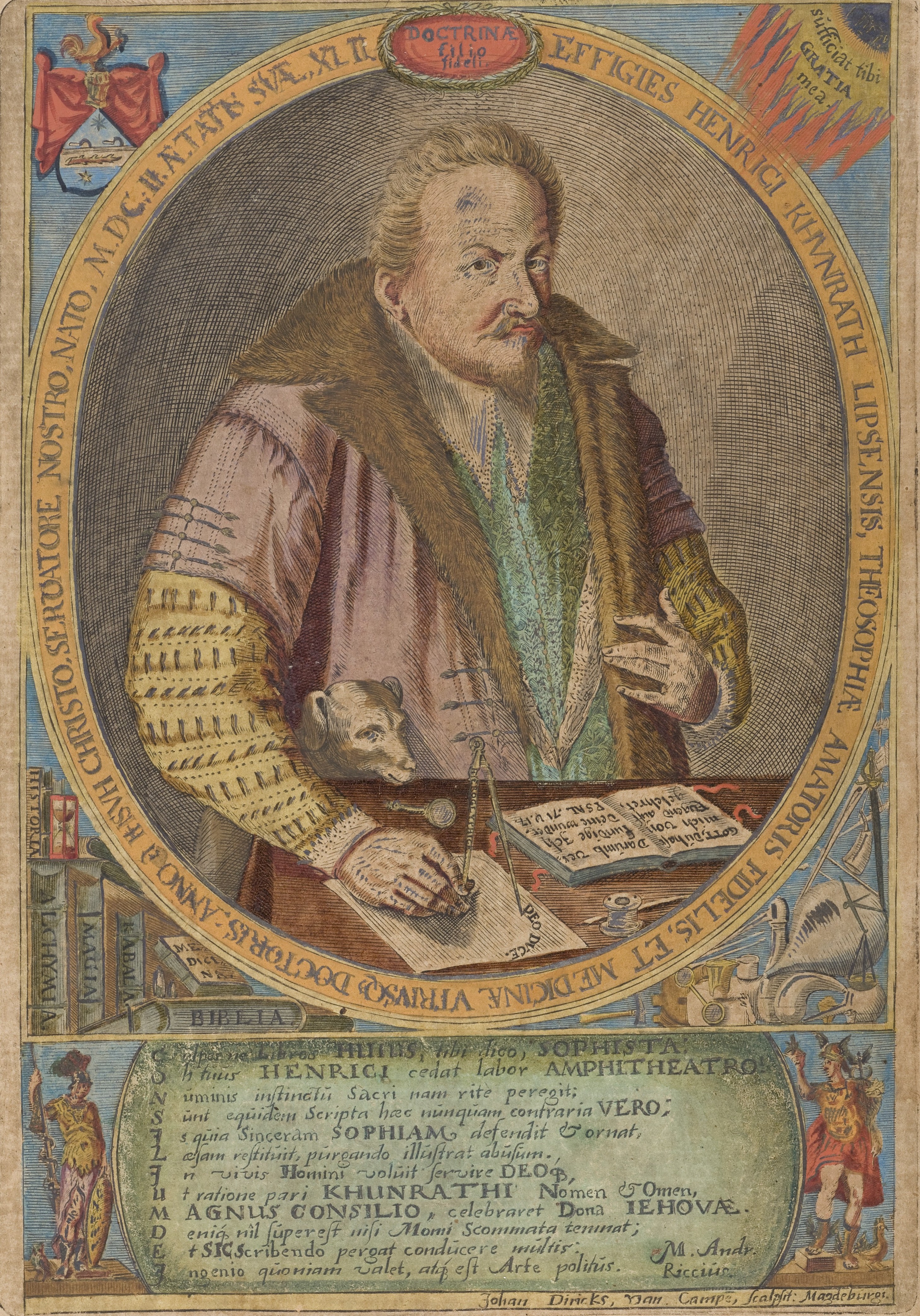 Heinrich Khunrath (1560 - 1605) - Foto 1
